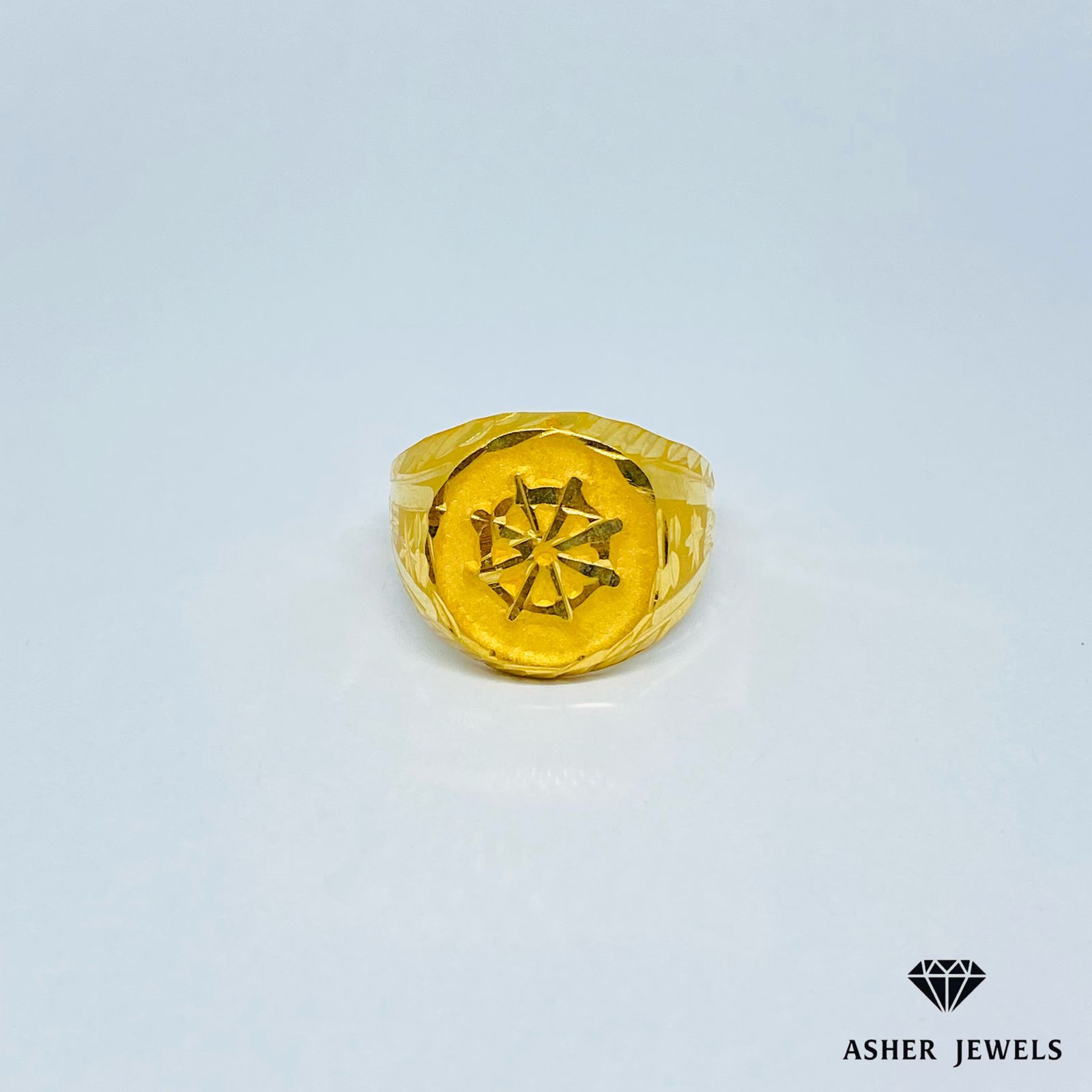 Men Steering Wheel Ring Size 10